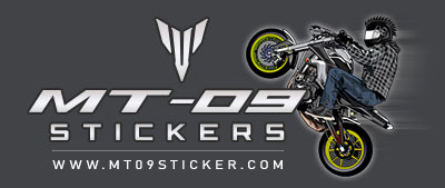 logo mt09 stickers