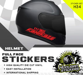 Kamikaze Helmet sticker