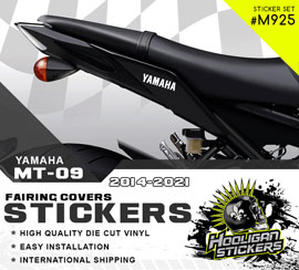 Yamaha fairing stickers