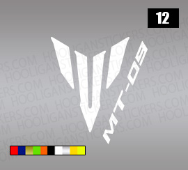 Mudguard fairing sticker