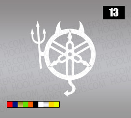 Yamaha Devil sticker
