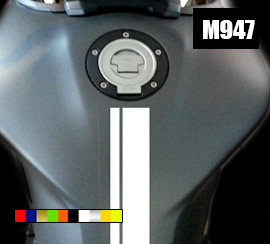 Twin stripe fuel tank MT-09 sticker