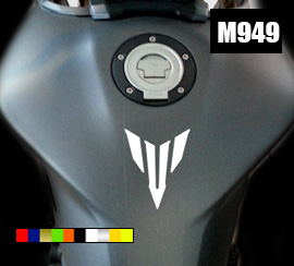 MT09 MT logo sticker big