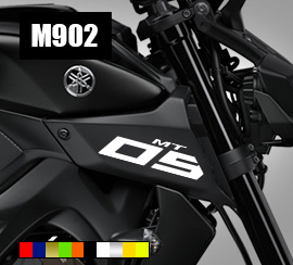 Yamaha MT-09 air scoop side cover sticker