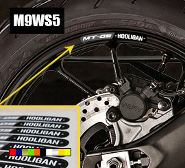 hooligan stickers mt 09