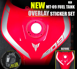 Fuel tank stripes Sticker 77