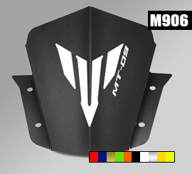 MT09 windscreen stickers